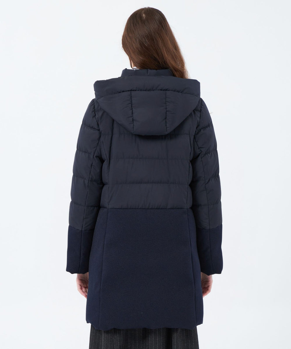 MACKINTOSH PHILOSOPHY　ウールダウンコート 38 ネイビー コンビロングダウン(コート)｜MACKINTOSH PHILOSOPHY(マッキントッシュ