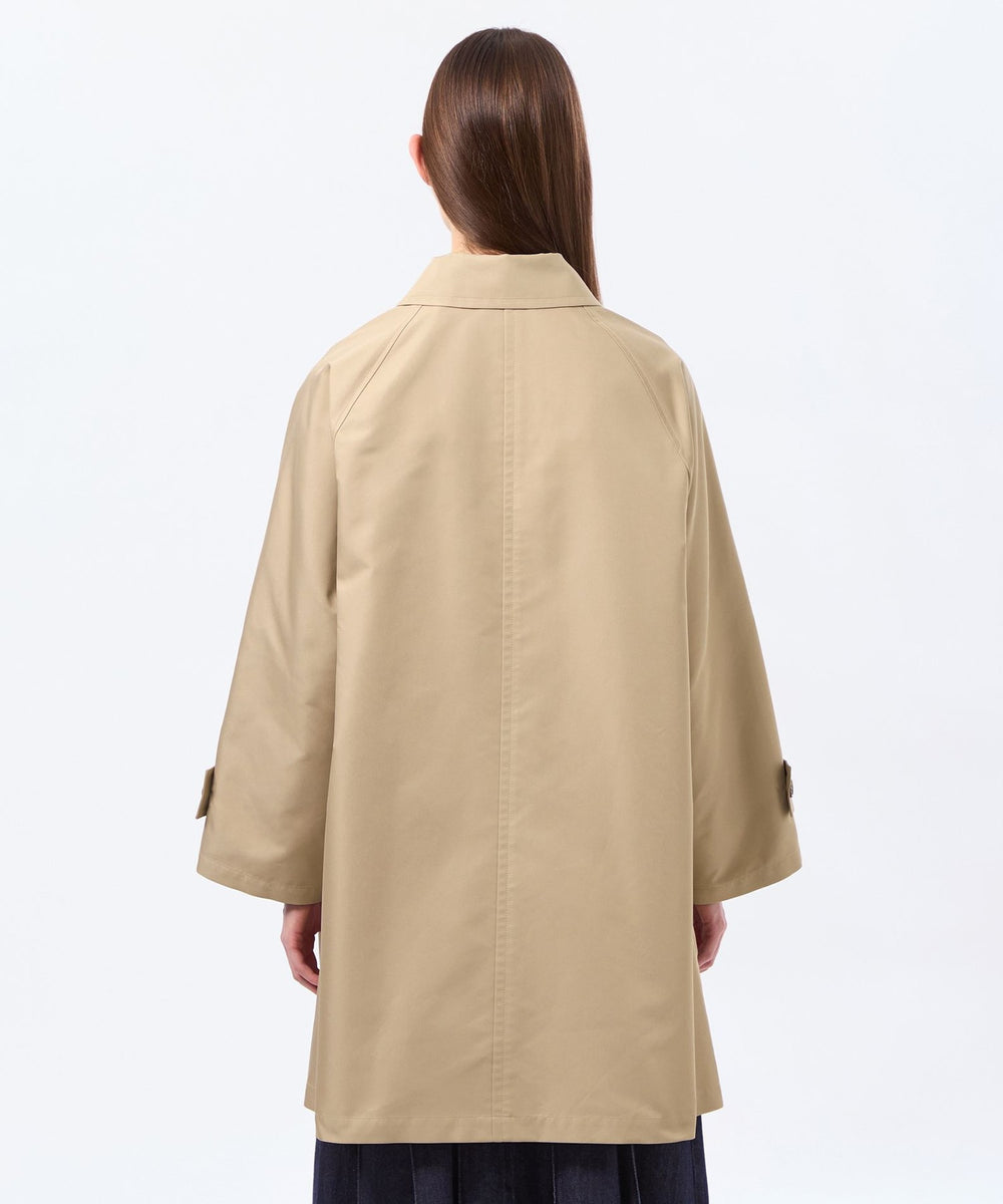 23区　小さいサイズ　30　ダブルクロスベロア Vカラーコート　ライトベージュ系 23区 小さいサイズ 30 ダブルクロスベロア Vカラーコート ライト