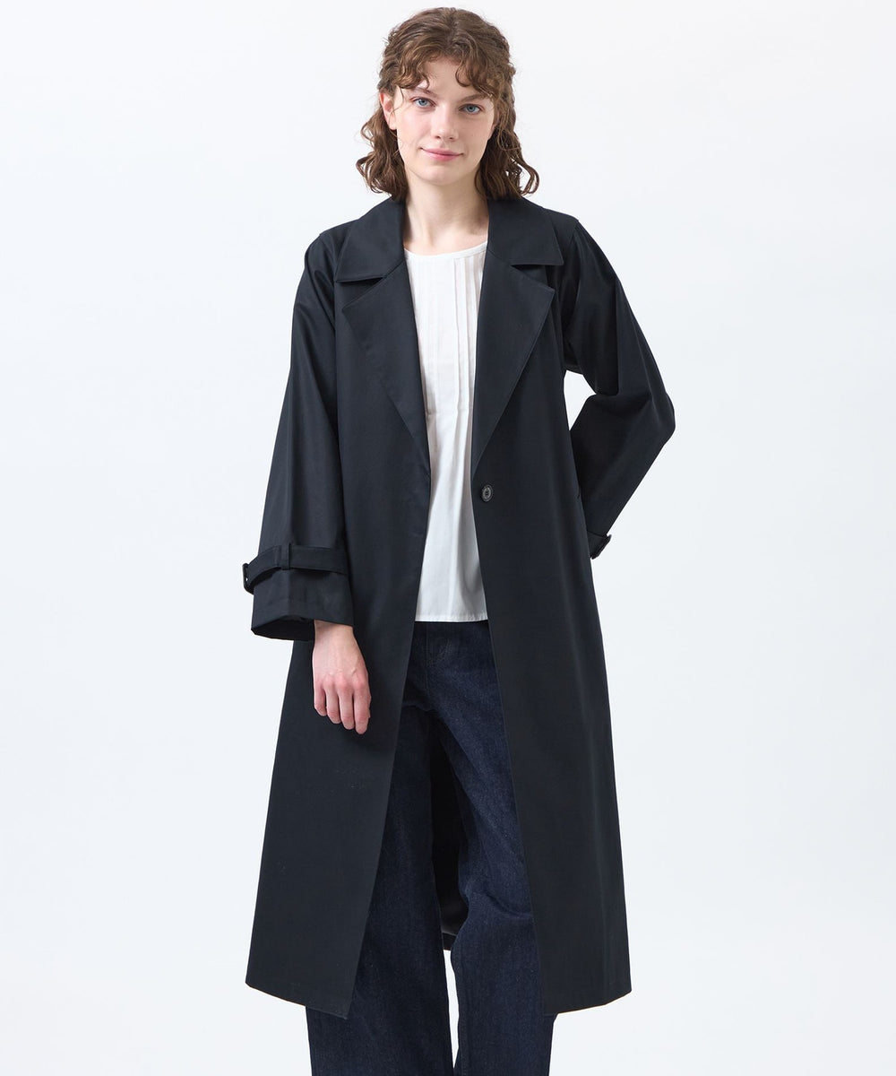 WEB&一部店舗限定】【AIRDRIE(エイドリー)】コットンギャバジン(コート