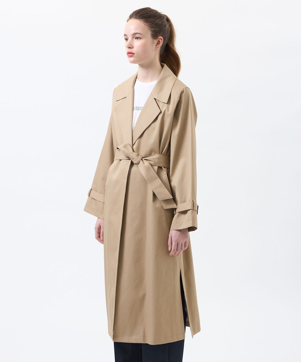 WEB&一部店舗限定】【AIRDRIE(エイドリー)】コットンギャバジン(コート