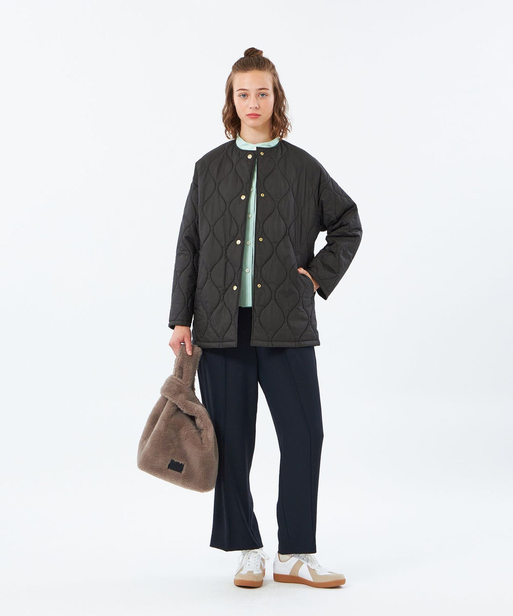 マッキントッシュフィロソフィー リバーシブル ネイビー 中綿 キルティングコート WEB&一部店舗】リバーシブルキルティングコート(コート