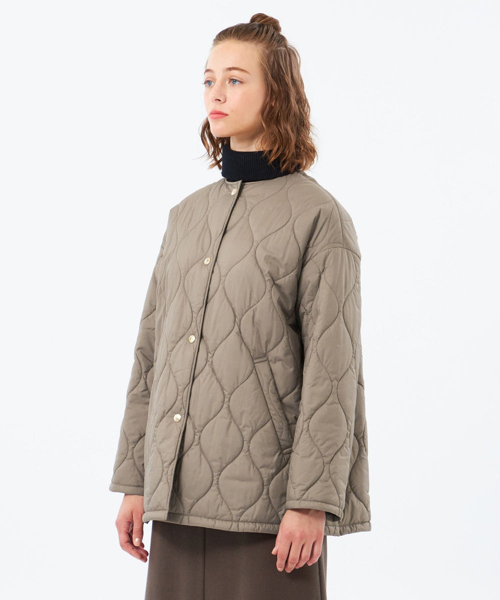 WEB&一部店舗】リバーシブルキルティングコート(コート