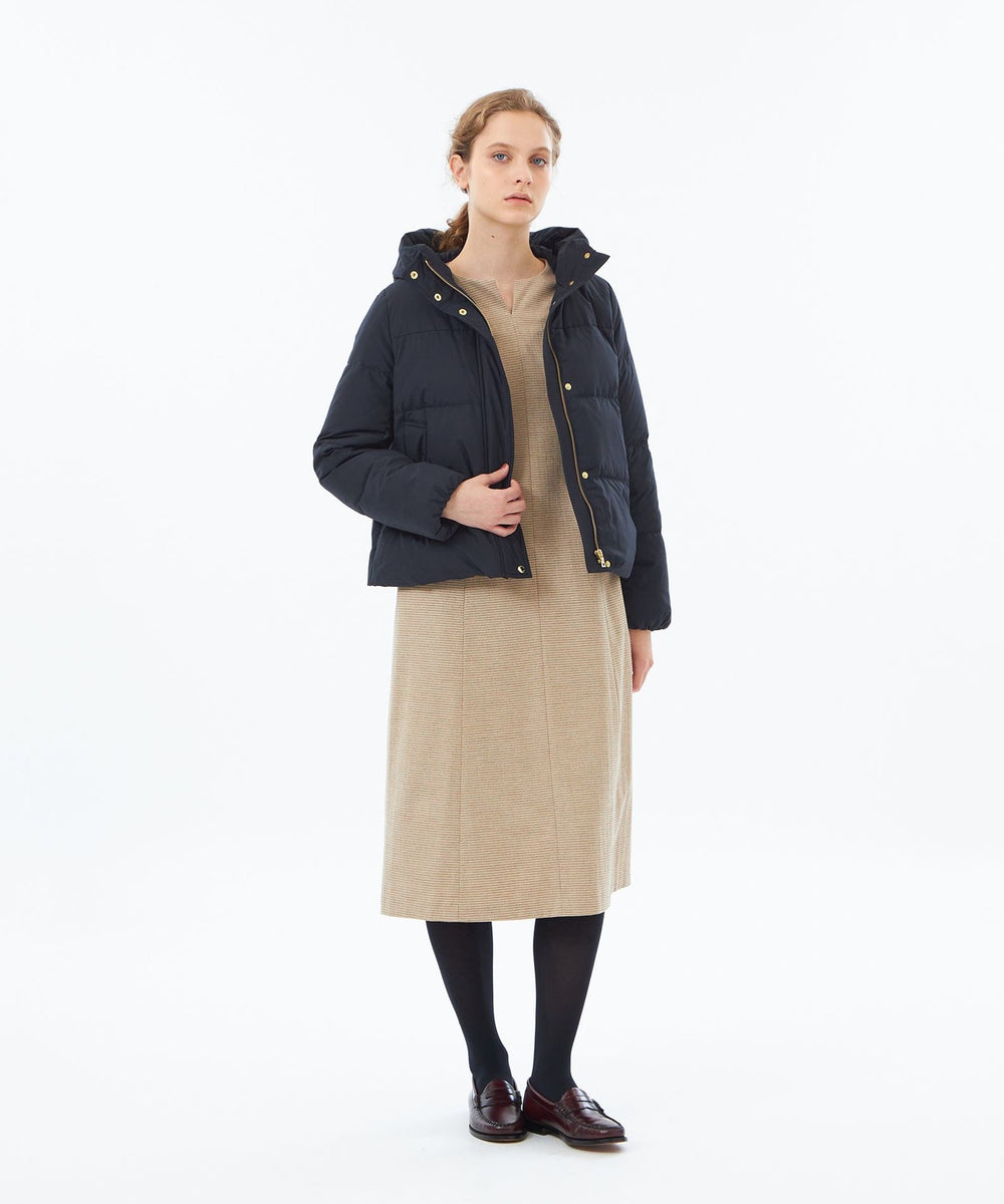 【美品】マッキントッシュフィロソフィー フーデッドダウンジャケット ショート丈 WEB限定&一部店舗限定】フーデッドショートダウン(コート