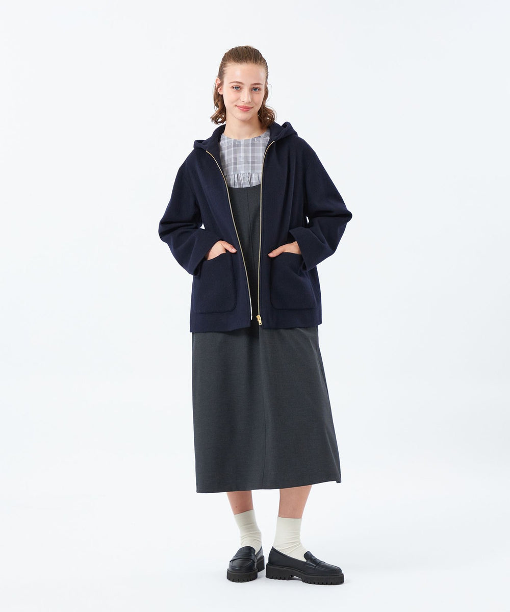 【マッキントッシュフィロソフィー】ウール　フーデッド　ショート　コート　ビーバー 楽天市場】【SALE／30%OFF】ショートビーバーフーデッドコート