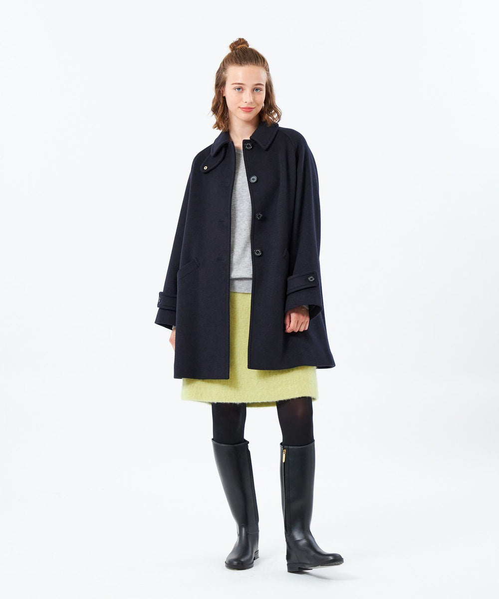 WELBURY（ウェルベリー）】ウールメルトン製(コート)｜MACKINTOSH