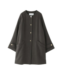 WELBURY NO COLLAR（ウェルベリーノーカラー）】ウールメルトン製