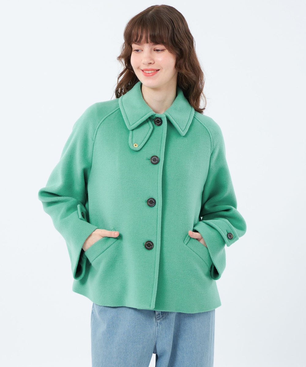 WELBURY SHORT（ウェルベリーショート）】ウールメルトン(コート