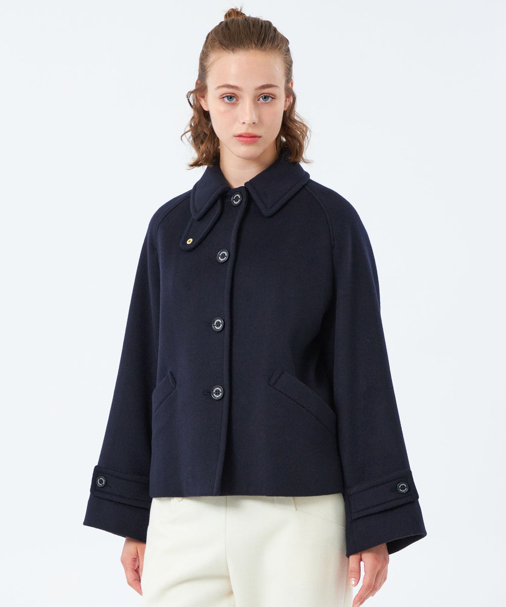 WELBURY SHORT（ウェルベリーショート）】ウールメルトン(コート