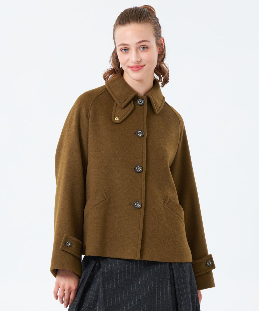 WELBURY SHORT（ウェルベリーショート）】ウールメルトン(コート