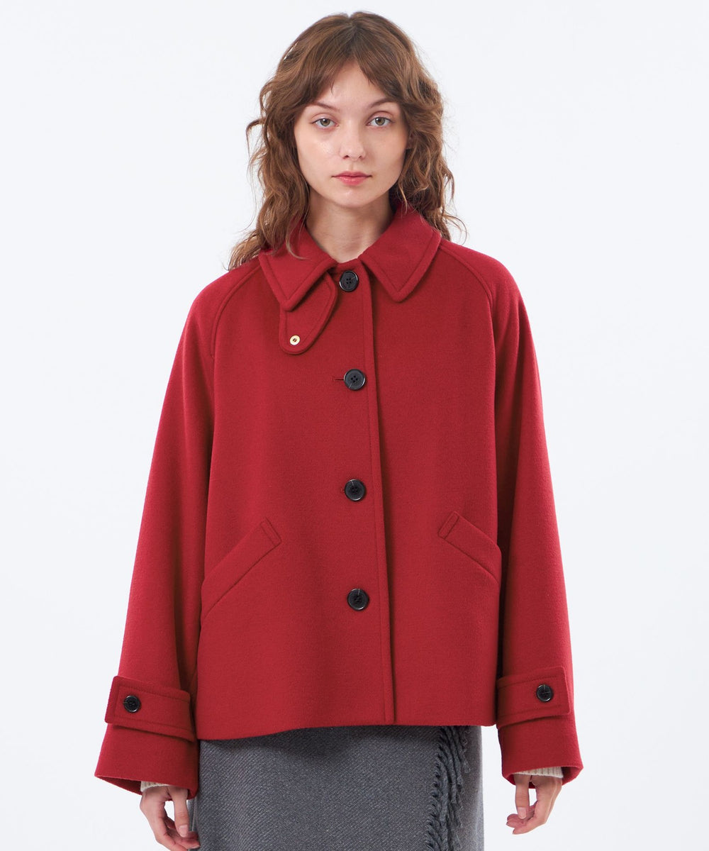 年始セール❣️ miumiu ナポレオン ジャケット Pコート ショート ウール 年始セール❣️ miumiu ナポレオン ジャケット Pコート ショート