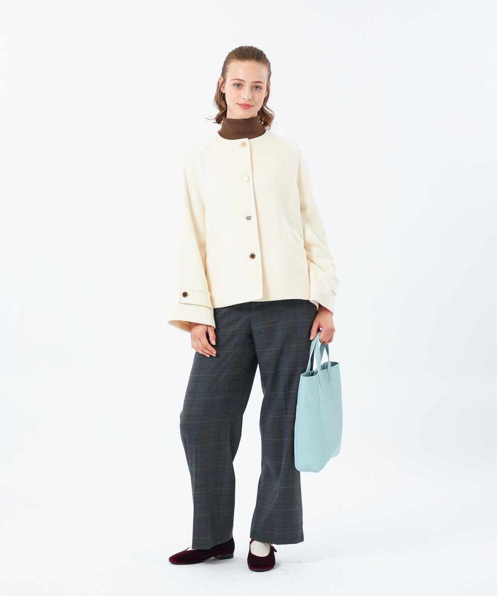 希少　Loewe ノーカラージャケット　ベルト　スエード　ミドル丈　スペイン製 ベルト (スムースカーフ) ブラック - LOEWE