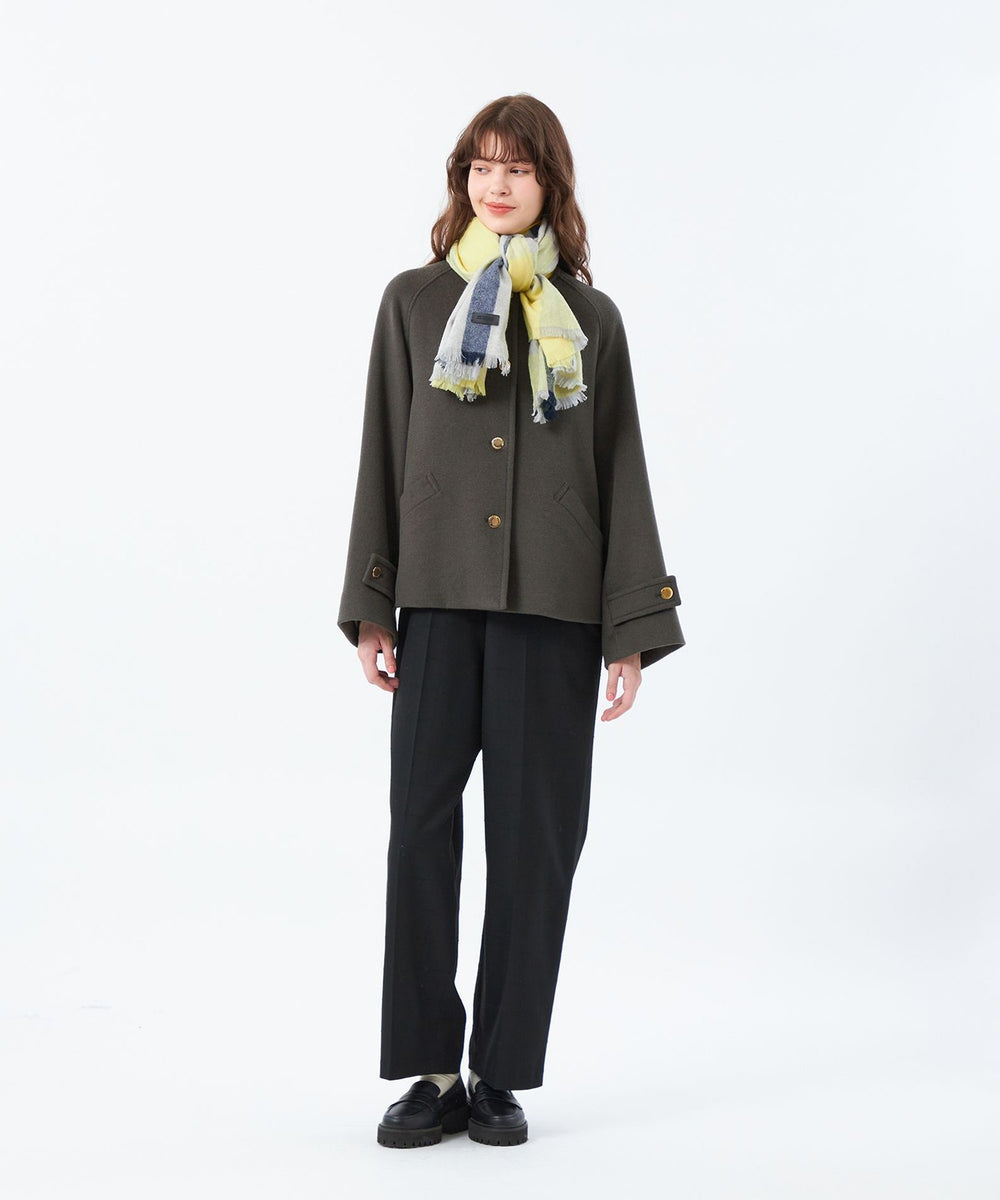 希少　Loewe ノーカラージャケット　ベルト　スエード　ミドル丈　スペイン製 ベルト (スムースカーフ) ブラック - LOEWE