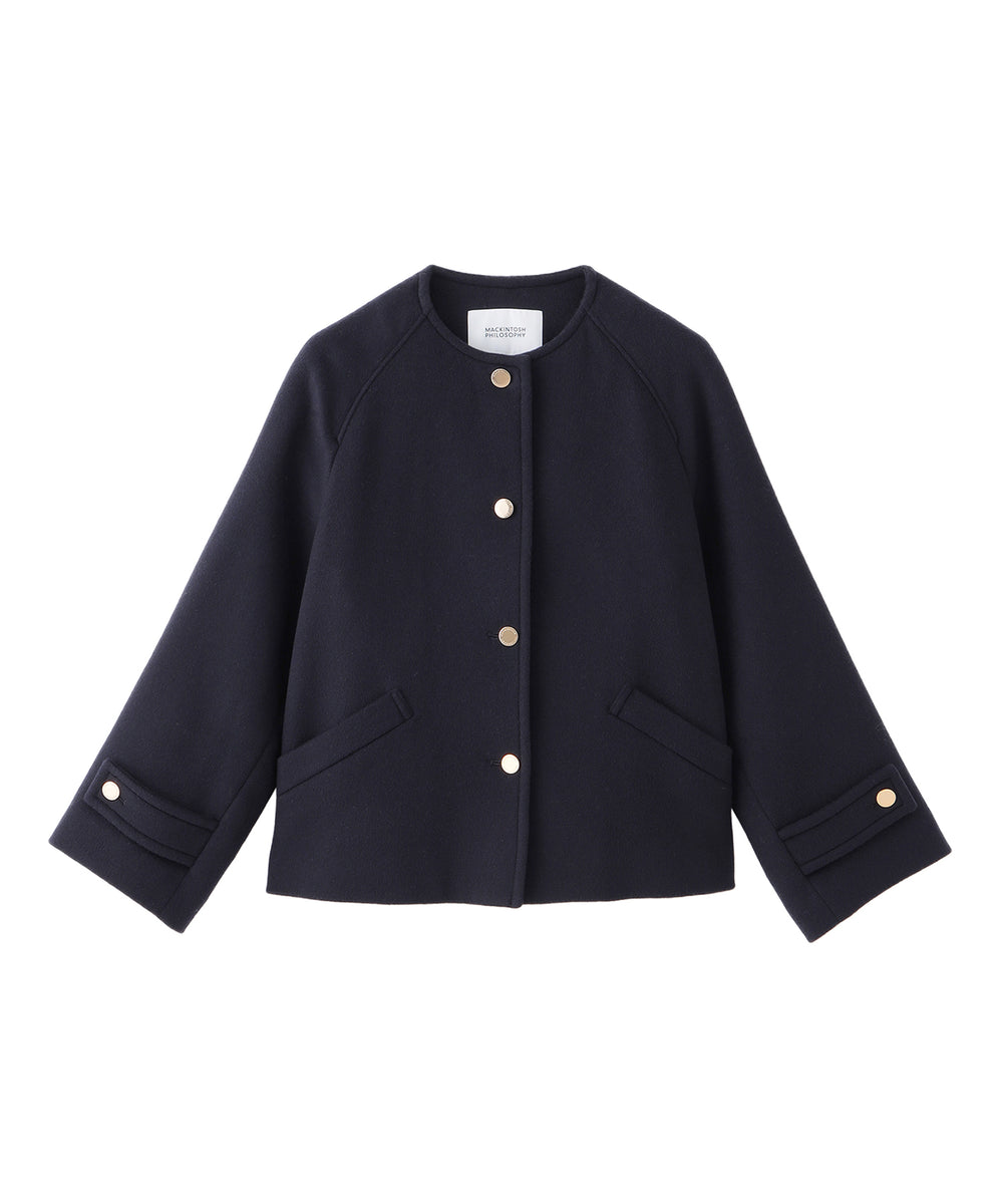 LEE11月号掲載/蛯原友里さん着用】【WELBURY NO COLLAR SHORT