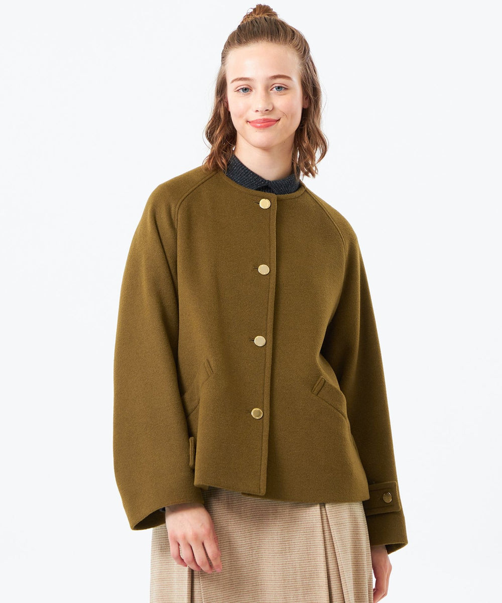 LEE11月号掲載/蛯原友里さん着用】【WELBURY NO COLLAR SHORT