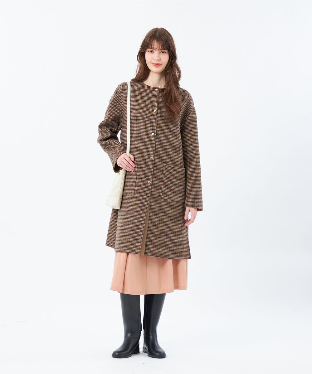 マッキントッシュフィロソフィー毛/ナイロン ライトメルトン 毛/ナイロン ライトメルトン WELLINGTON（ウェリントン）(コート