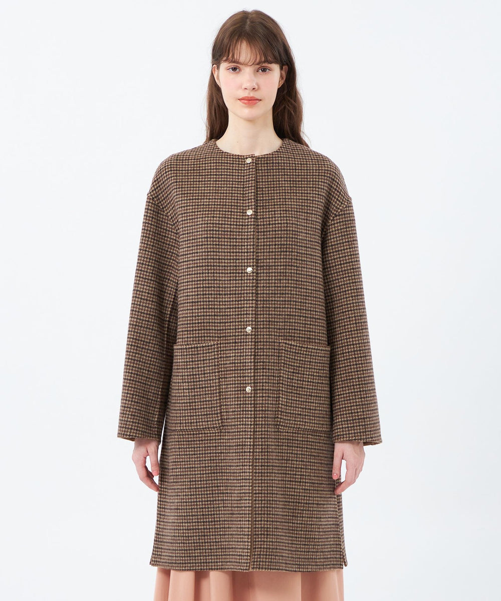 マッキントッシュフィロソフィー毛/ナイロン ライトメルトン 毛/ナイロン ライトメルトン WELLINGTON（ウェリントン）(コート