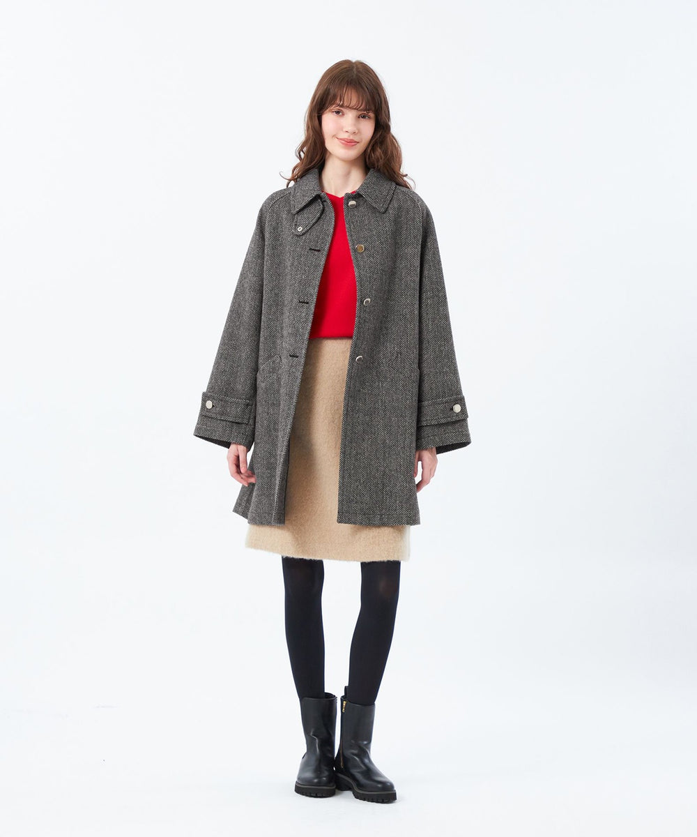 WELBURY（ウェルベリー）】HEAT TWEED製(コート)｜MACKINTOSH