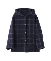 WEB&一部店舗限定】ウールリバーミドルフードコート(コート