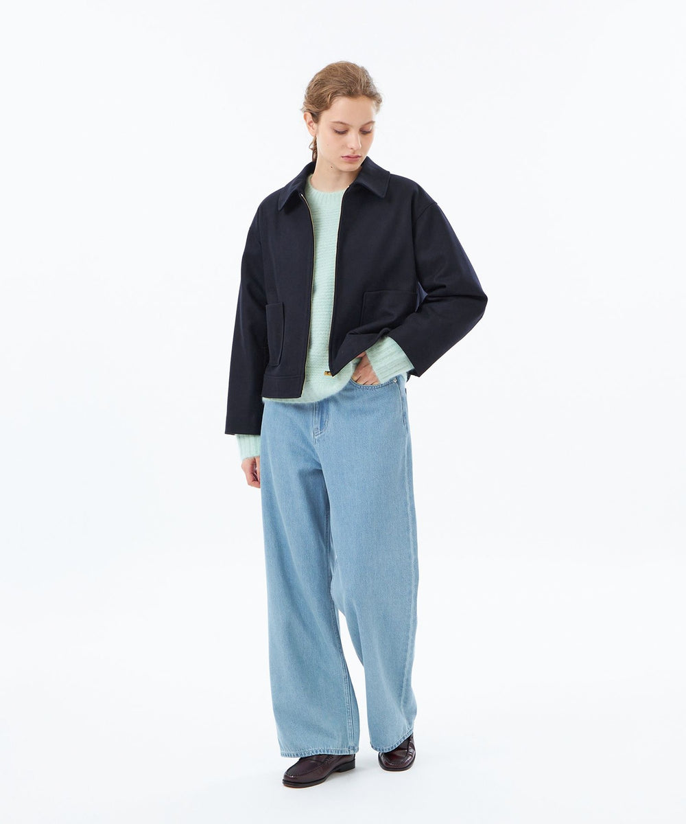 WEB&一部店舗限定】メルトンジップブルゾン(コート)｜MACKINTOSH