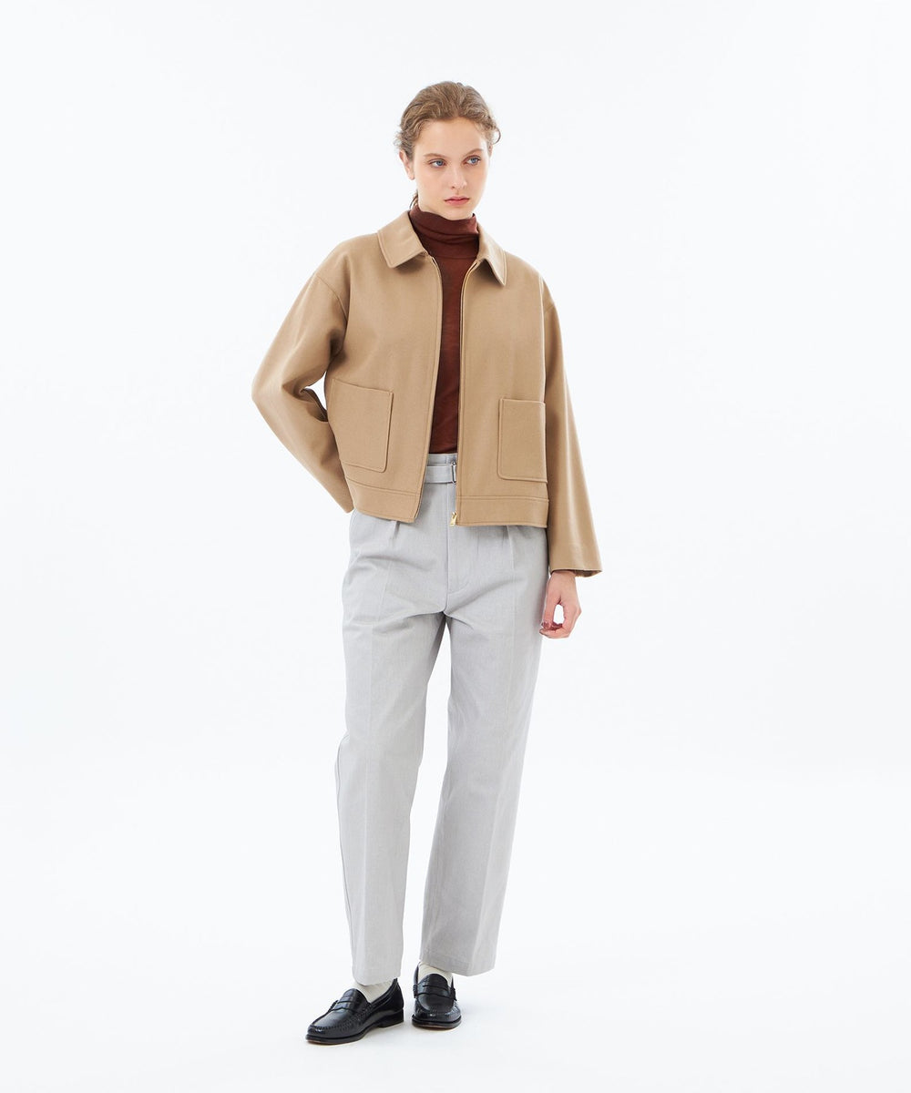 WEB&一部店舗限定】メルトンジップブルゾン(コート)｜MACKINTOSH