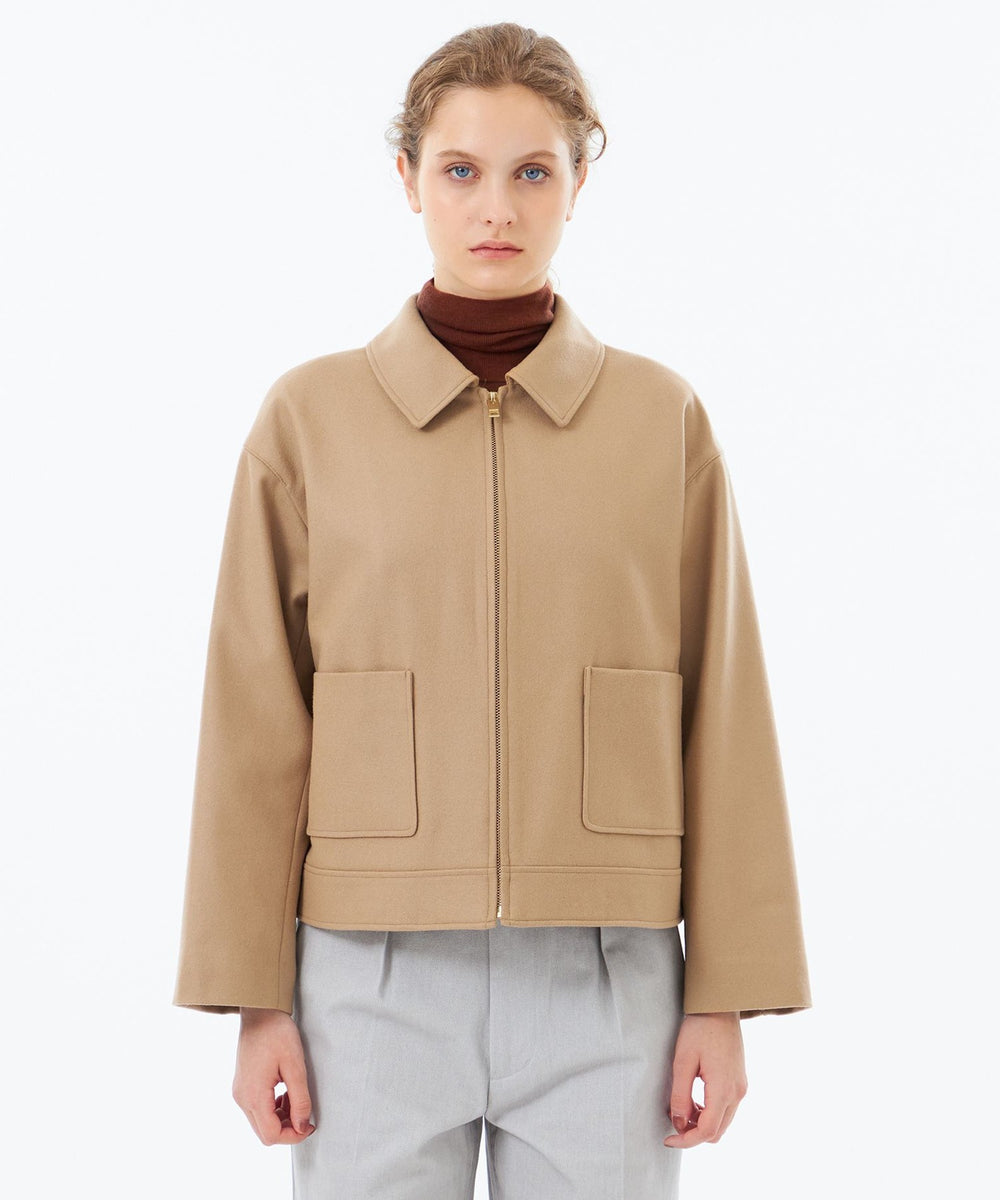 WEB&一部店舗限定】メルトンジップブルゾン(コート)｜MACKINTOSH