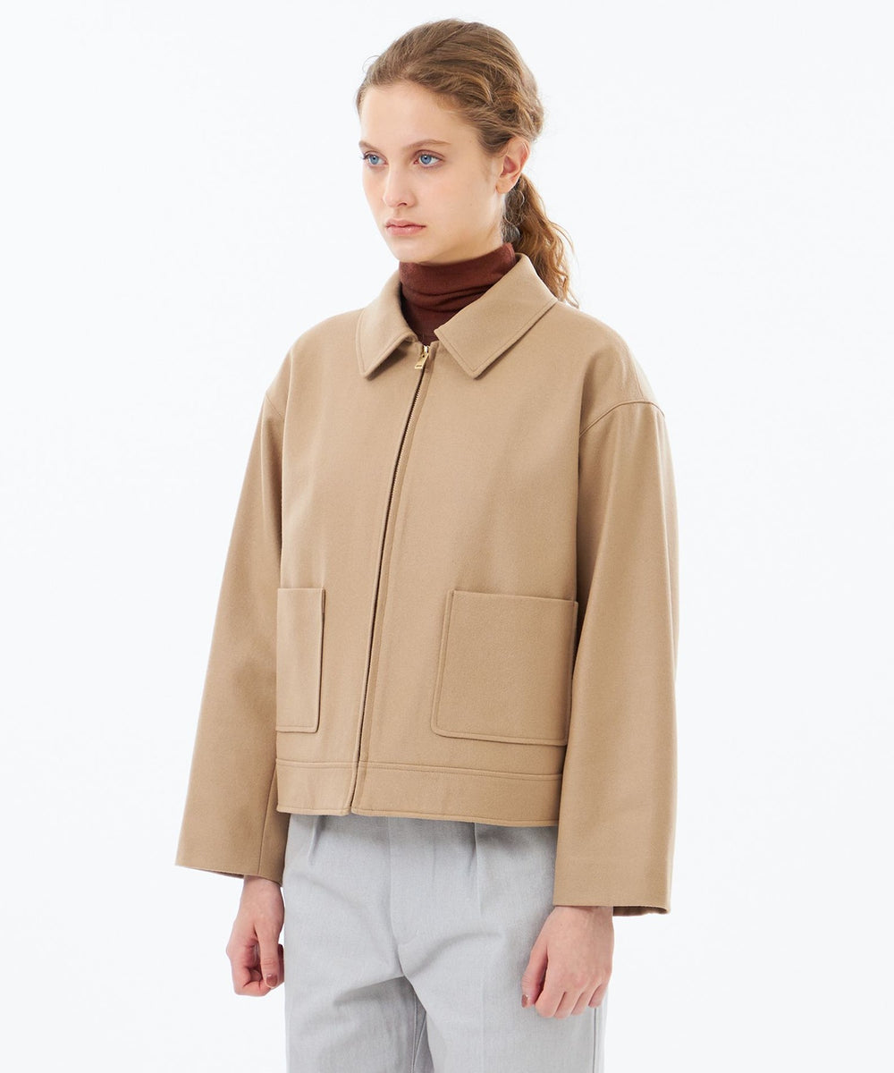 WEB&一部店舗限定】メルトンジップブルゾン(コート)｜MACKINTOSH