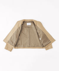 マッキントッシュフィロソフィー　中綿　ニット　ブルゾン ブリテック スタンドカラージップアップ テクノワッフル(ブルゾン