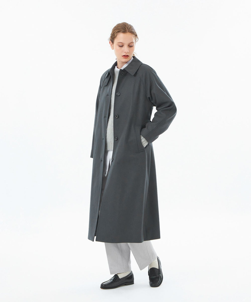 WEB&一部店舗限定】メルトンベルテッドコート(コート