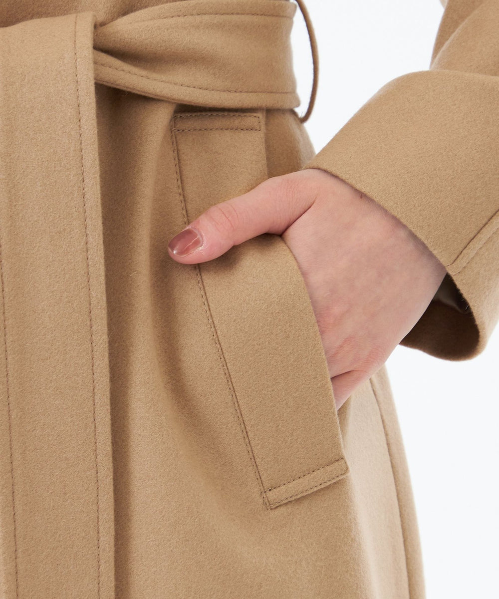 WEB&一部店舗限定】メルトンベルテッドコート(コート)｜MACKINTOSH