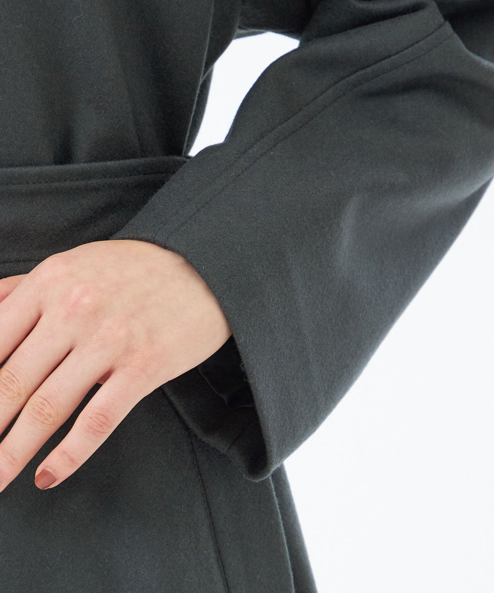 WEB&一部店舗限定】メルトンノーカラーコート(コート)｜MACKINTOSH