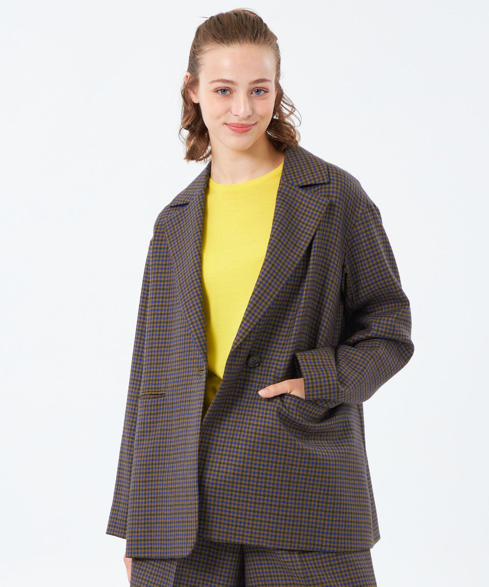 Tifty（ティフティ）】 チェックツイード(ジャケット)｜MACKINTOSH