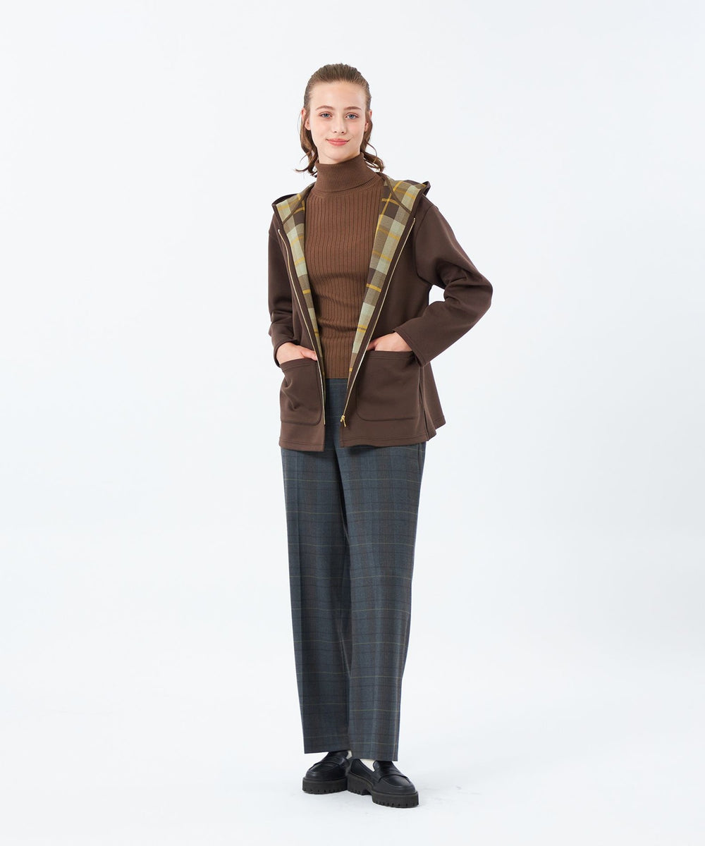 ハウスチェックダンボールコーディガン ミドル(ブルゾン)｜MACKINTOSH