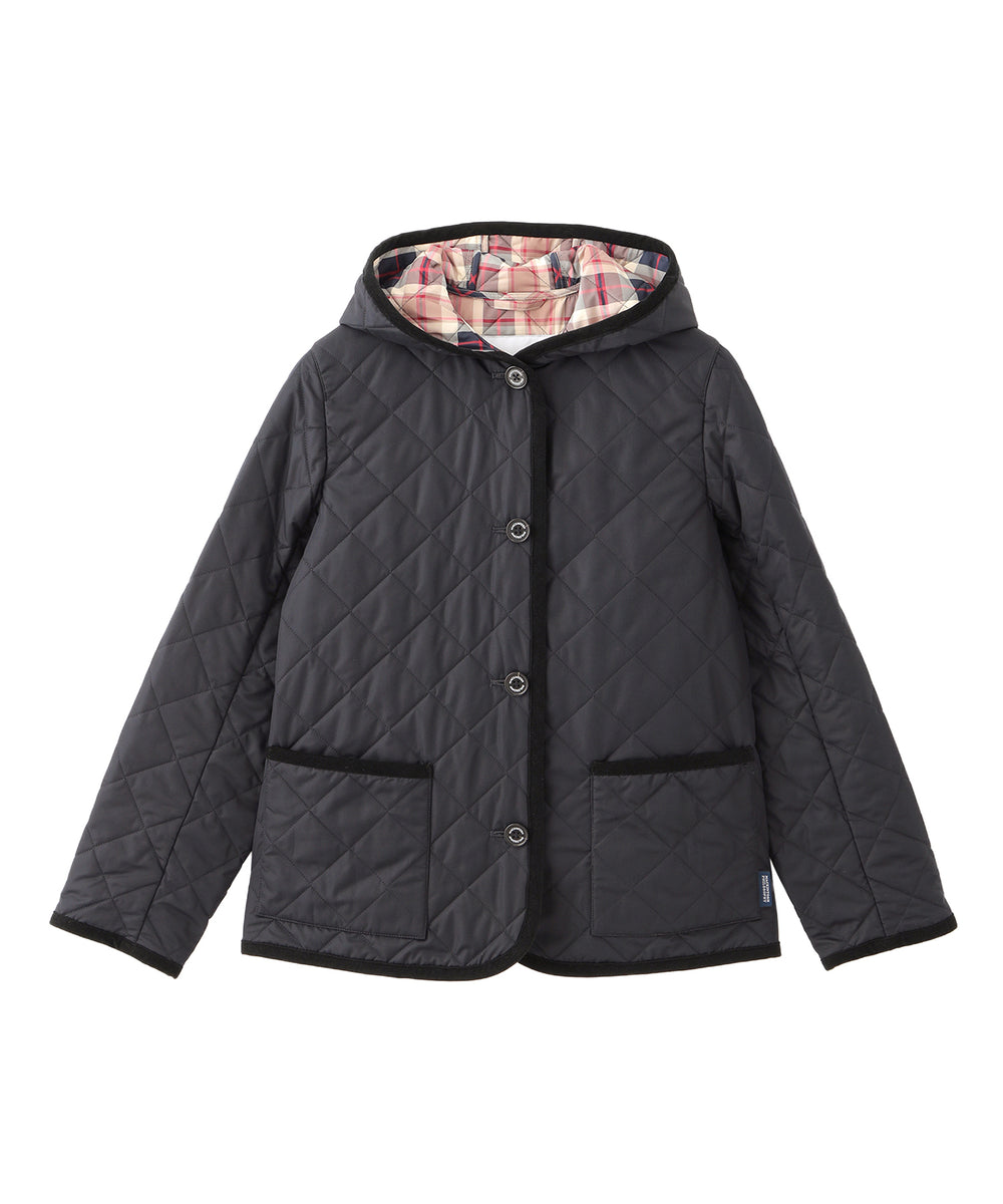 ROYTON MIDDLE HOOD（ロイトンミドルフード）】キルティング(ブルゾン