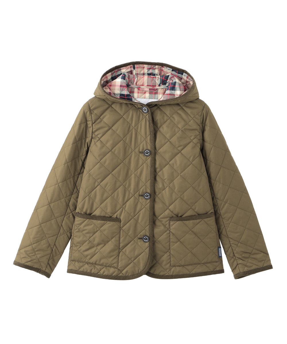 ROYTON MIDDLE HOOD（ロイトンミドルフード）】キルティング(ブルゾン