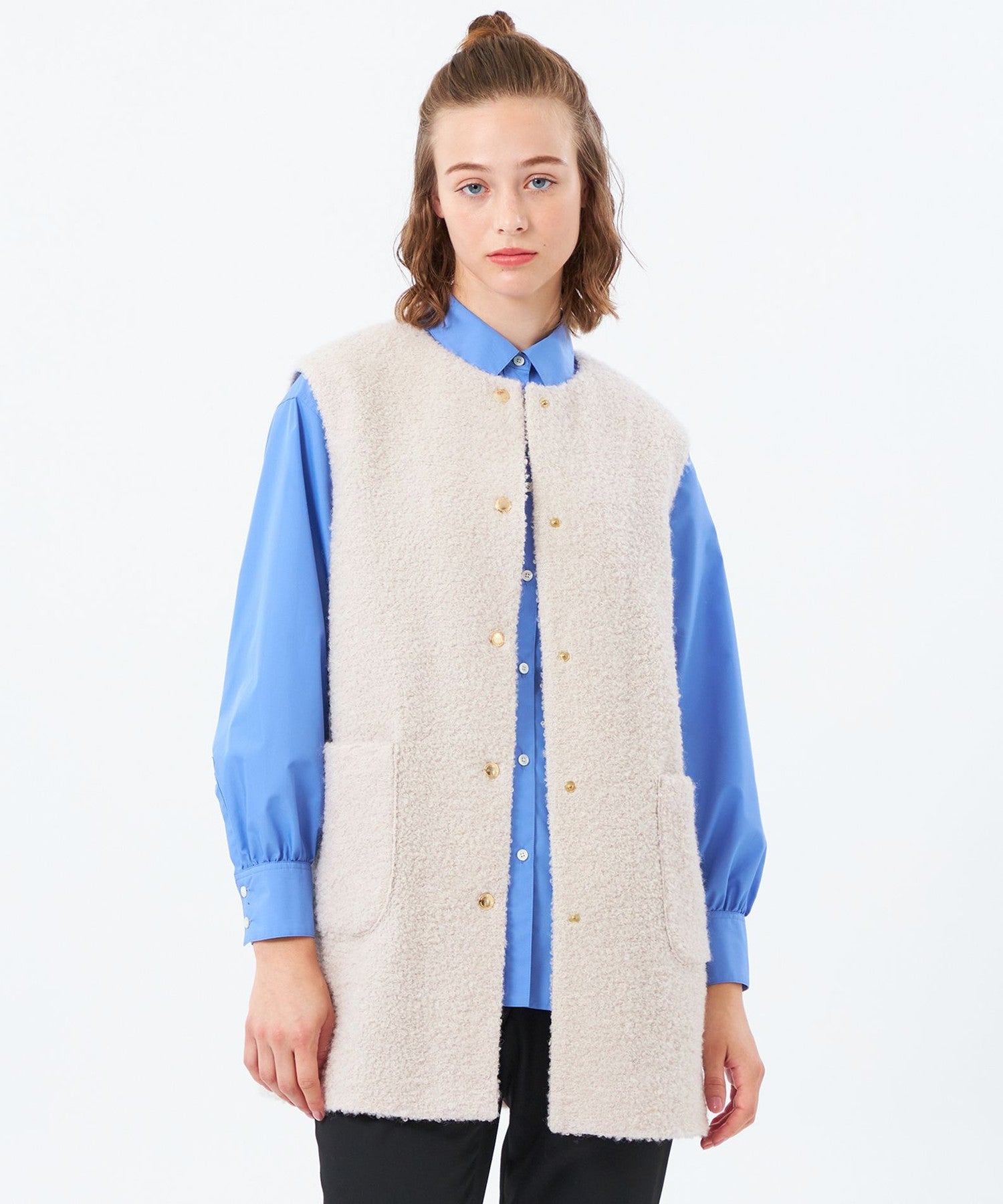 2301-H5F1865103__A,03,モデル身長175cm 着用サイズ：38