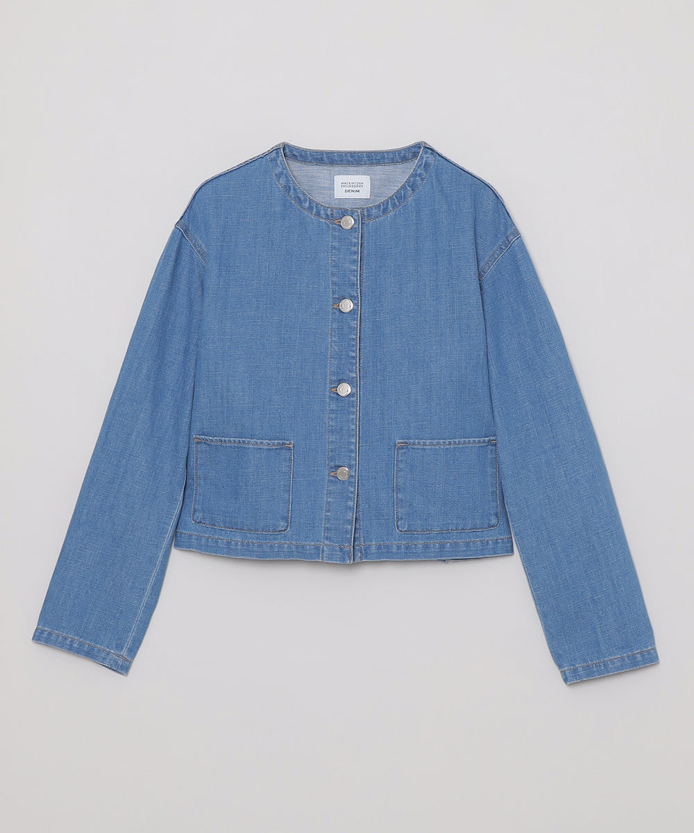 【極美品】マッキントッシュフィロソフィー　デニムジャケット  インディゴ L 極美品】マッキントッシュフィロソフィー デニムジャケット