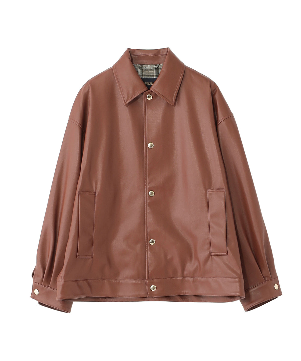 WEB&一部店舗限定】Faux Leatherブルゾン(ブルゾン)｜MACKINTOSH