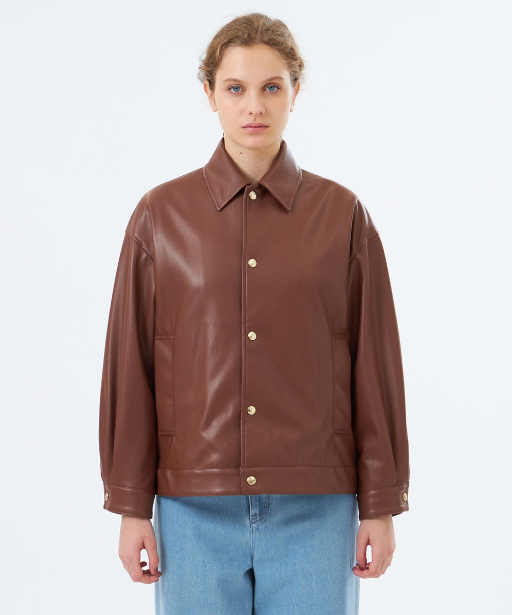 WEB&一部店舗限定】Faux Leatherブルゾン(ブルゾン)｜MACKINTOSH