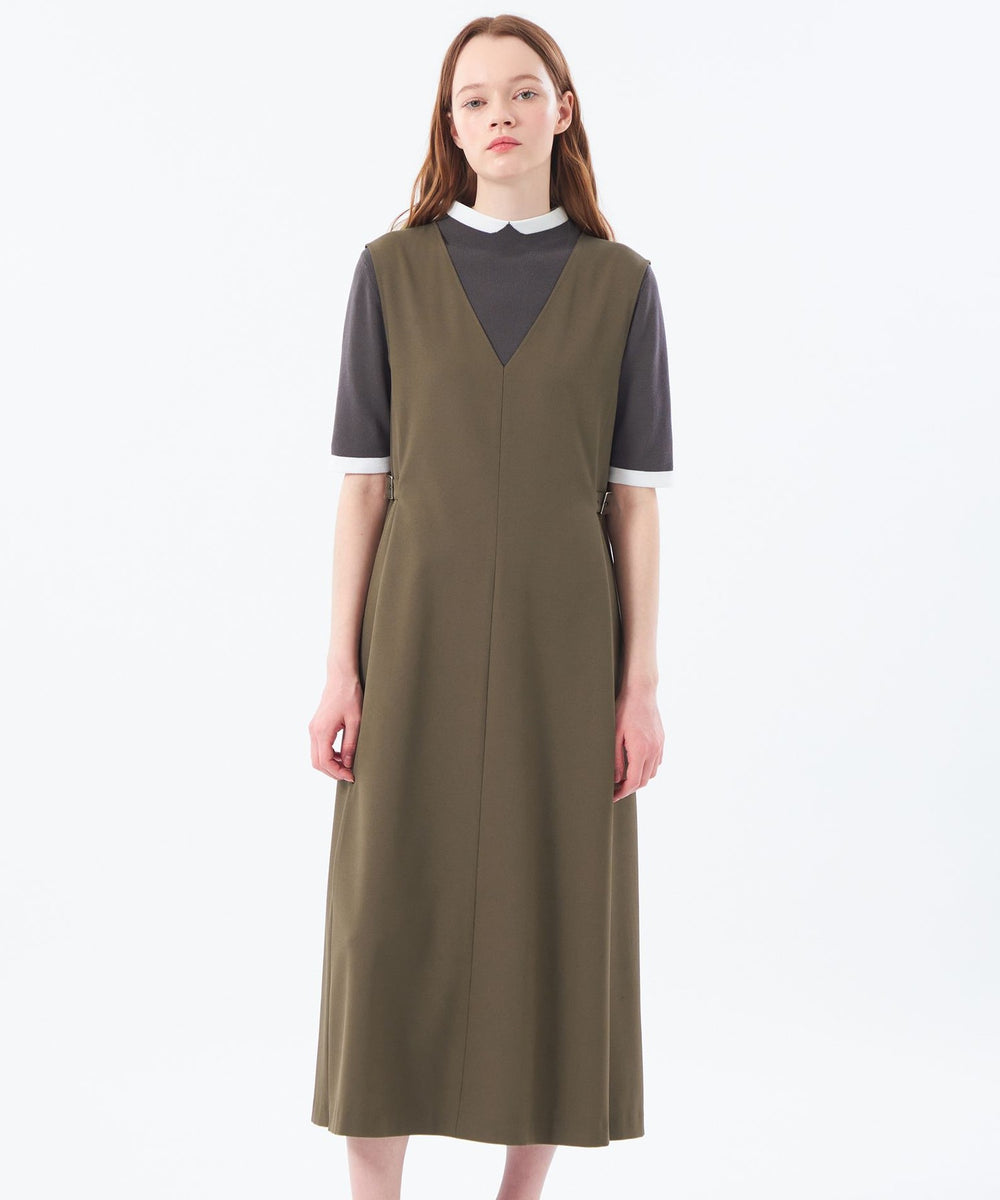 サイドベルテッドジャンパースカート(ワンピース)｜MACKINTOSH