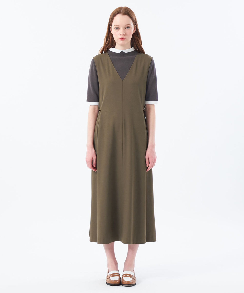 サイドベルテッドジャンパースカート(ワンピース)｜MACKINTOSH