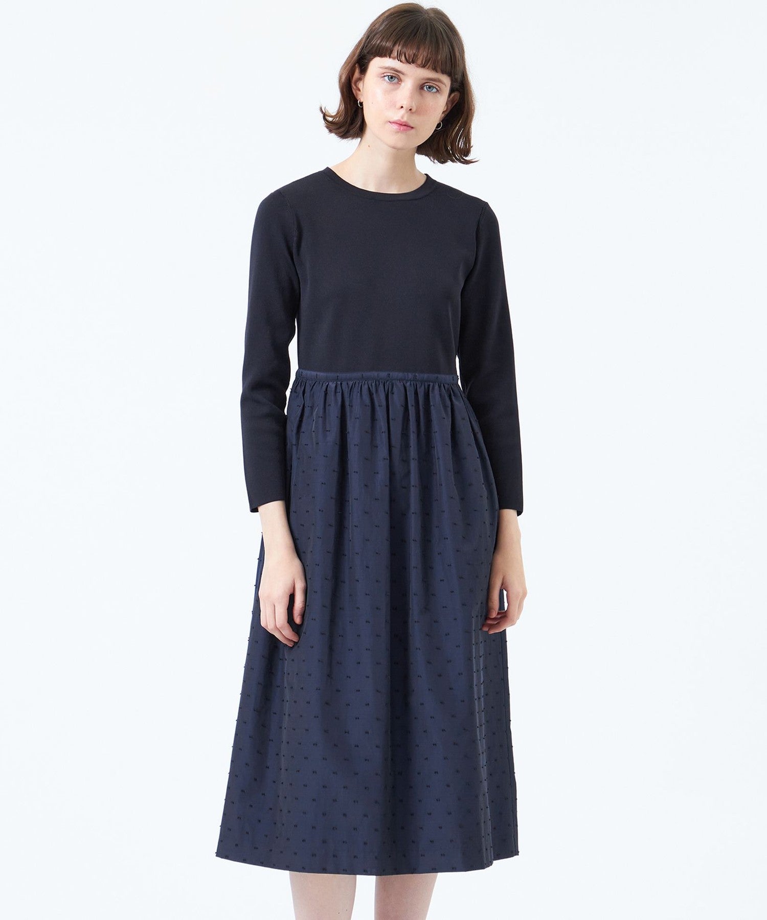 マッキントッシュフィロソフィー ツイード セットアップ セレモニー ネイビー S MACKINTOSH PHILOSOPHY WOMEN｜IVENREY &more｜MACKINTOSH PHILOSOPHY