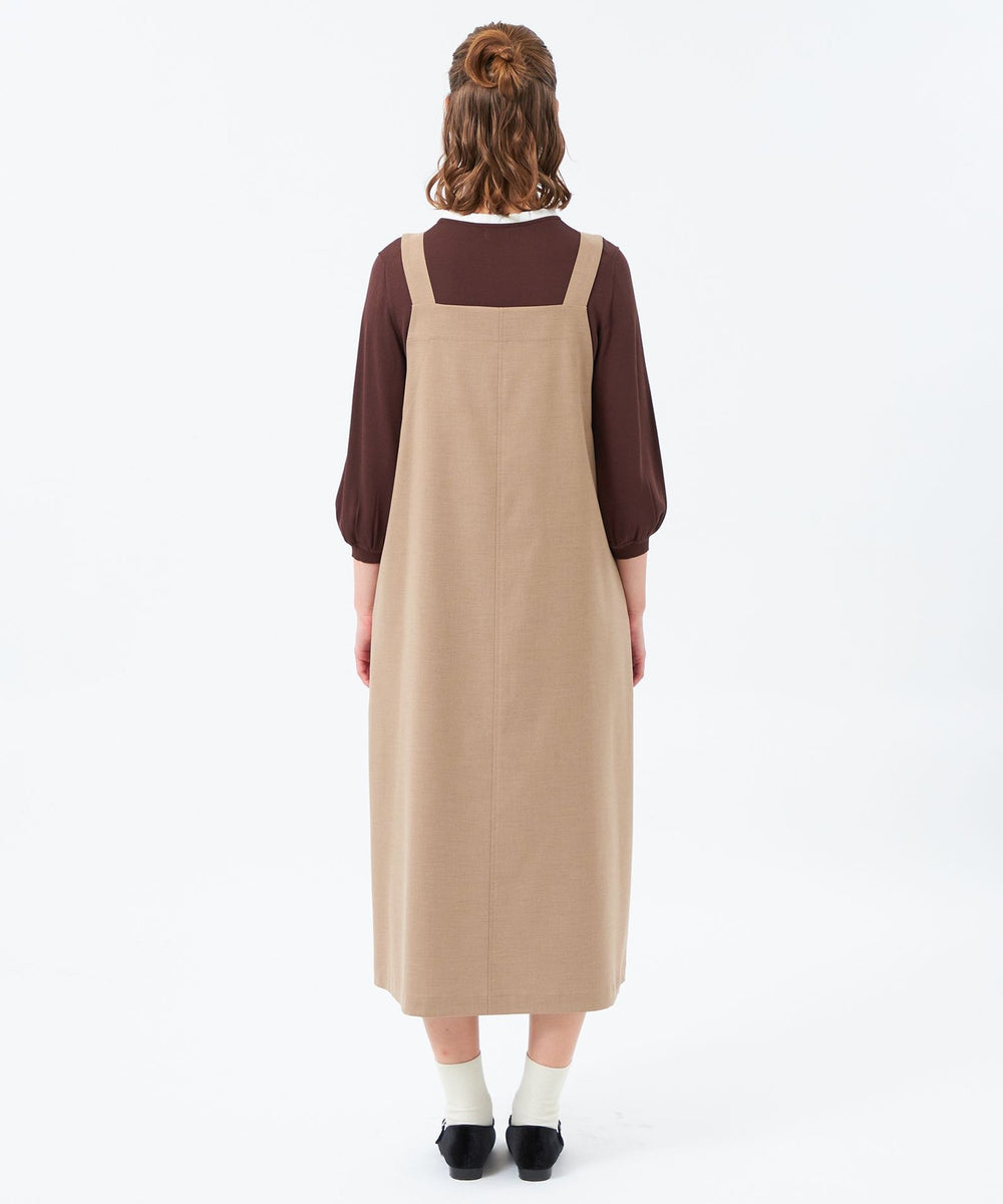 マッキントッシュフィロソフィー　現行 クルーネック ジャンパースカート　ベージュ マッキントッシュフィロソフィー 現行 クルーネック ジャンパー