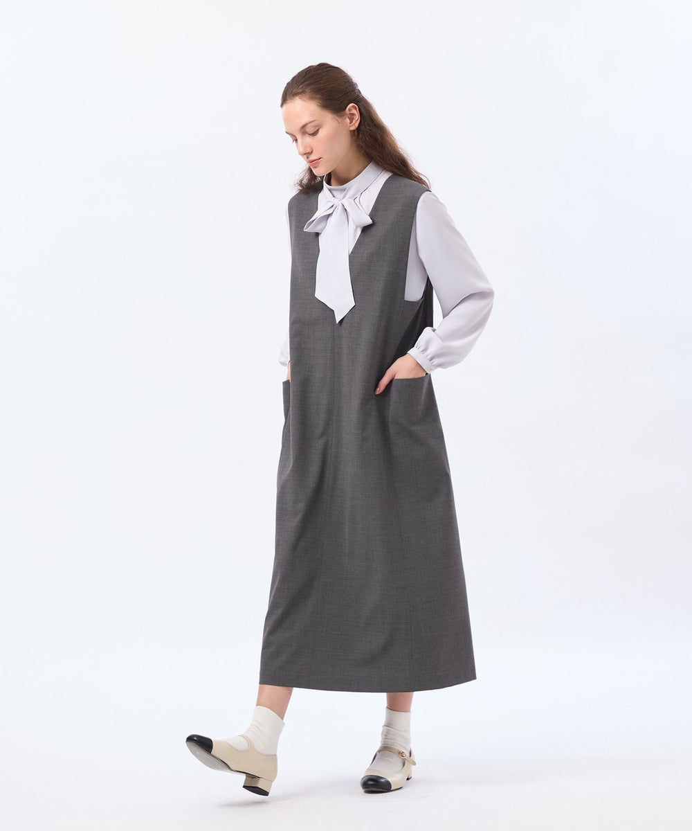 CRANWELL JUMPER SKIRT(クランウェルジャンパースカート)】ウール