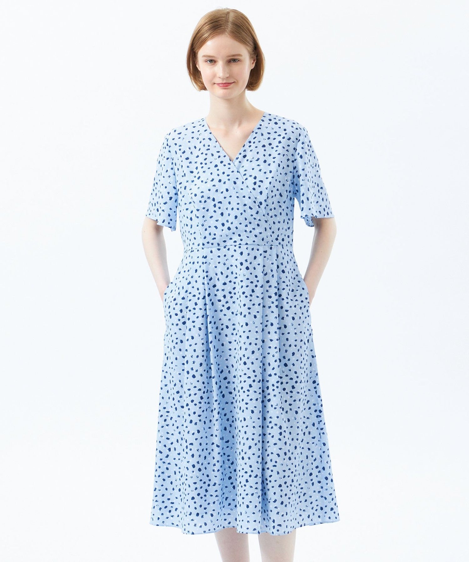 2301-H5J1657525__A,25,モデル身長173cm 着用サイズ：38