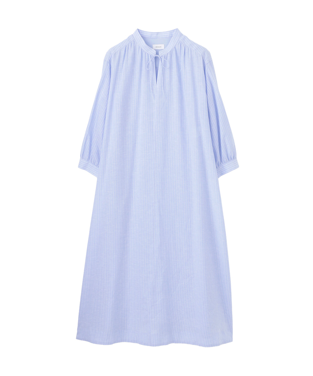 予約販売】リネンミックスサックドレス(ワンピース)｜MACKINTOSH