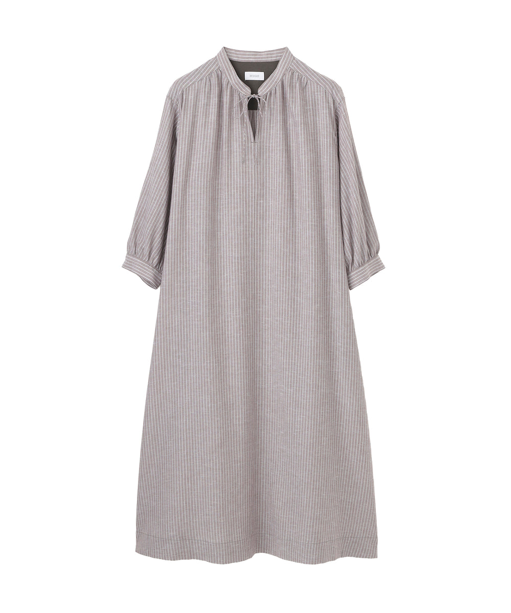 予約販売】リネンミックスサックドレス(ワンピース)｜MACKINTOSH