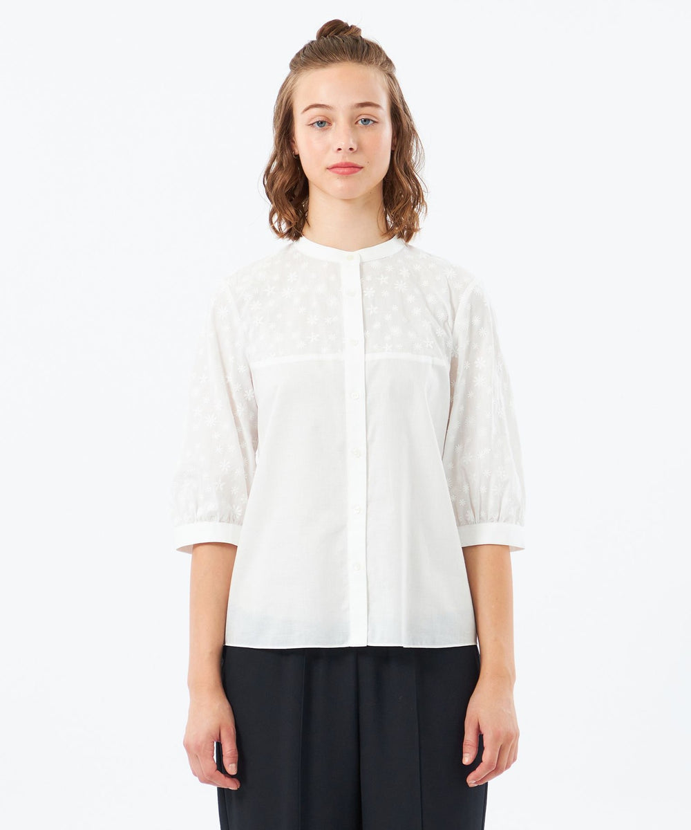 値下げ/未使用MACKINTOSH PHILOSOPHY チュールフリルブラウス チュールフリルブラウス(トップス)｜MACKINTOSH PHILOSOPHY