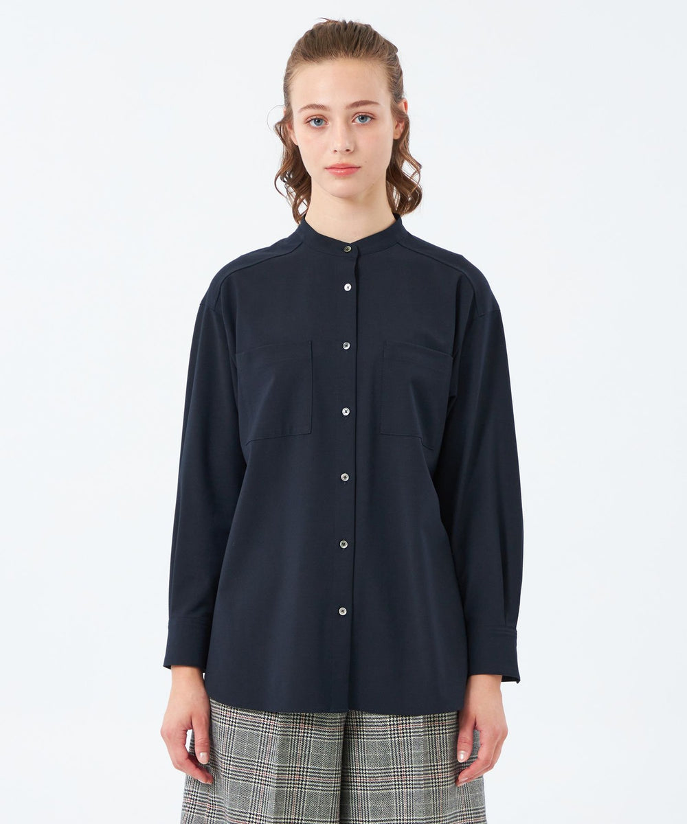 ウールトロバンドカラーシャツ(トップス)｜MACKINTOSH PHILOSOPHY