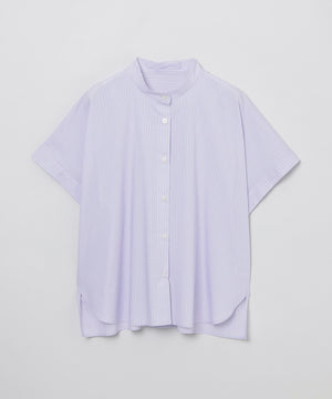 バンドカラーストライプハーフシャツ(トップス)｜MACKINTOSH