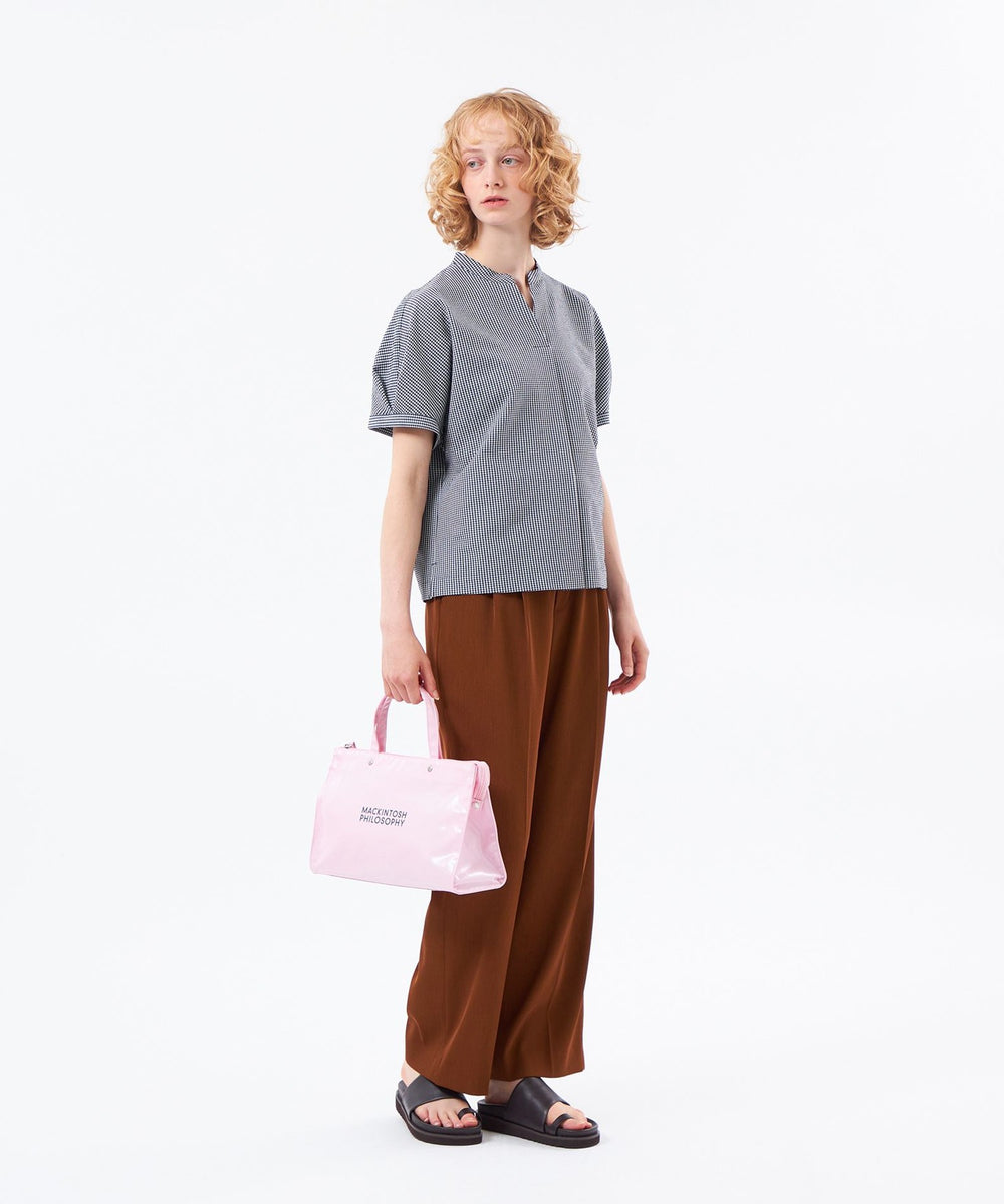 WEB&一部店舗限定】スキッパーサッカーブラウス(トップス)｜MACKINTOSH